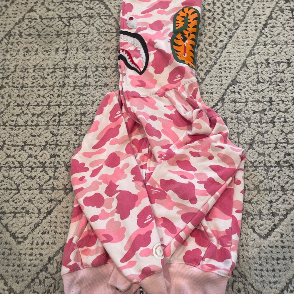 A Bathing Ape Pink Camo Jacket
